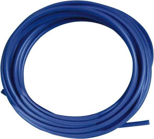 Acorn Engineering - 0.065" ID x 1/8" OD, 0.03" Wall Thickness, 10' Long, Polyethylene Tube - Blue - USA Tool & Supply