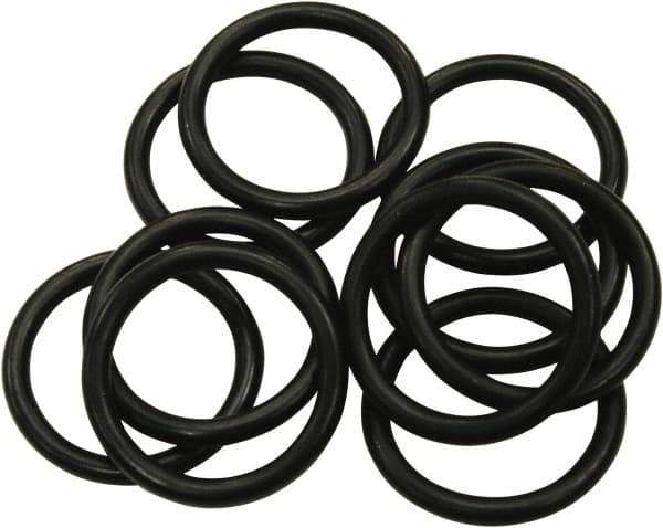 Acorn Engineering - 1/2" ID x 5/8" OD, Buna-N O-Ring - 1/16" Thick, Round Cross Section, 70 Durometer - USA Tool & Supply