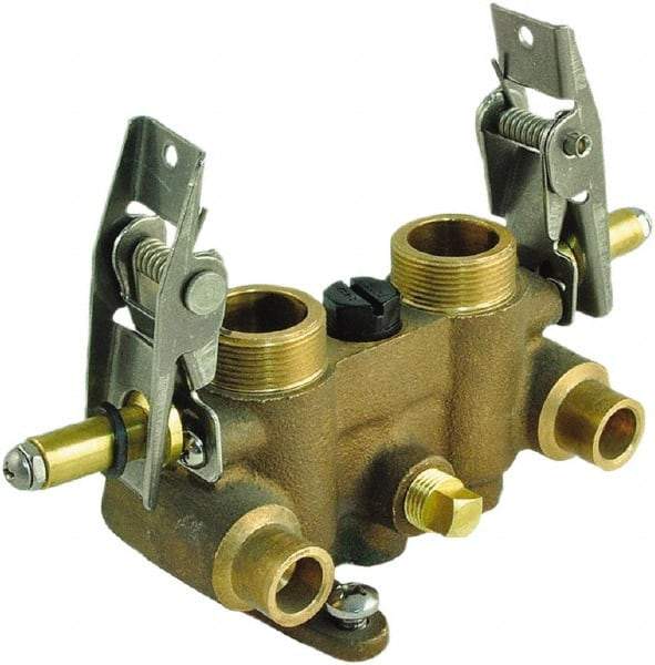 Acorn Engineering - Faucet Replacement Valve Body Assembly - Brass, Use with Acorn Flo-Cloz Valves - USA Tool & Supply