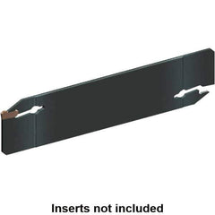 Kennametal - 27/32" Blade Height, 1/16" Blade Width, 4.346" OAL, Neutral Cut, Double End Indexable Cut-Off Blade - 17mm Max Depth of Cut, EVBS Blade, Beyond Evolution Series - USA Tool & Supply