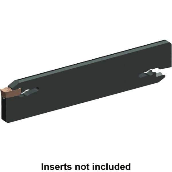 Kennametal - 1.26" Blade Height, 0.079" Blade Width, 5.919" OAL, Neutral Cut, Double End Indexable Cut-Off Blade - EVBS Blade, Beyond Evolution Series - USA Tool & Supply