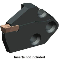 Kennametal - 8" Groove Width, 16mm Max Depth of Cut, Right Hand Cut, EVM Indexable Grooving Blade - 8 to 8.99mm Insert Width, 8 Seat Size, A2, A3, A4 Insert Style, Series Beyond Evolution - USA Tool & Supply