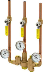 Acorn Engineering - Water Mixing Valves & Units Pipe Size: 1/2 (Inch) Material: Lead Free Brass - USA Tool & Supply