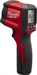 Milwaukee Tool - -18 to 400°C (-22 to 752°F) Laser - 10:1 Distance to Spot Ratio - USA Tool & Supply