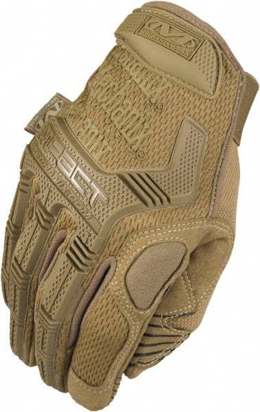 Mechanix Wear - Size XL Military Work Gloves - For Mechanic's & Lifting, Uncoated, Hook & Loop Cuff, Coyote, Paired - USA Tool & Supply