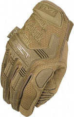 Mechanix Wear - Size S Military Work Gloves - For Mechanic's & Lifting, Uncoated, Hook & Loop Cuff, Coyote, Paired - USA Tool & Supply