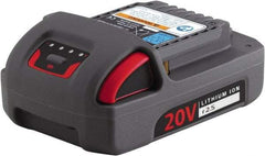 Ingersoll-Rand - 20 Volt Lithium-Ion Power Tool Battery - 2.5 Ahr Capacity, 1-1/4 hr Charge Time, Series IQV - USA Tool & Supply