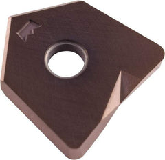 Millstar - BD-N1250 None Grade CM043 Carbide Milling Insert - HSN Finish, 0.2" Thick, 1-1/4" Inscribed Circle, 1/32" Corner Radius - USA Tool & Supply