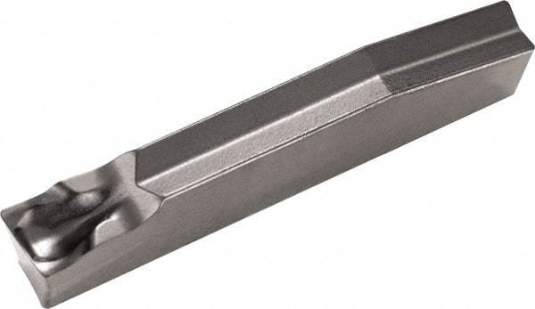 Kyocera - 3020GDM PM Grade PR1225, 3mm Cutting Width Carbide Grooving Insert - Right Hand, 0.25mm Corner Radius, Megacoat Finish - USA Tool & Supply