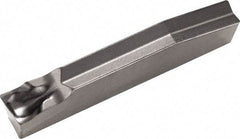 Kyocera - 3020GDM PM Grade PR1225, 3mm Cutting Width Carbide Grooving Insert - Right Hand, 0.25mm Corner Radius, Megacoat Finish - USA Tool & Supply