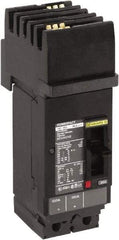 Square D - 100 Amp, 600 VAC, 2 Pole, Plug In Molded Case Circuit Breaker - Thermal Magnetic Trip, Multiple Breaking Capacity Ratings, 14-3/0 AWG - USA Tool & Supply