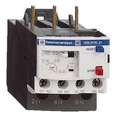 Schneider Electric - 0.1 to 0.16 Amp, 690 VAC, Thermal IEC Overload Relay - Trip Class 10A, For Use with LC1D09 and LC1D38 - USA Tool & Supply