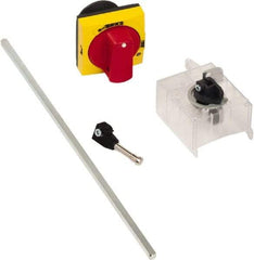 Schneider Electric - Circuit Breaker Rotary Handle Kit - Use with GV3L, GV3P, TeSys - USA Tool & Supply