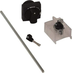 Schneider Electric - Circuit Breaker Rotary Handle Kit - Use with GV3L, GV3P, TeSys - USA Tool & Supply