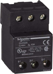 Schneider Electric - 63 Amp Circuit Breaker Terminal Block - Use with Linergy, TeSys D, TeSys GV2, TeSys K, TeSys U - USA Tool & Supply