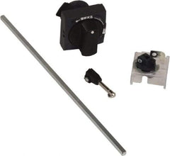 Schneider Electric - Circuit Breaker Rotary Handle Kit - Use with GV2L, GV2P, TeSys - USA Tool & Supply