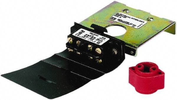 Square D - Cam and Disconnect Switch Auxiliary Contact Kit - For Use with H361DF, H361DX, H362DF, H362DX, H363DF, H363DX, H364DF - USA Tool & Supply