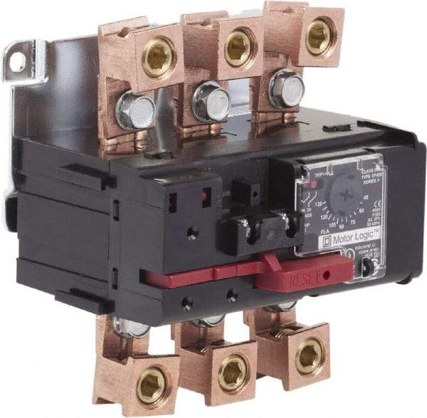 Square D - NEMA Size 4, 600 VAC, Thermal NEMA Overload Relay - For Use with Motor Logic - USA Tool & Supply