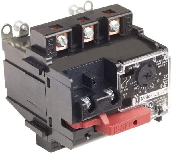 Square D - NEMA Size 2, 600 VAC, Thermal NEMA Overload Relay - For Use with Motor Logic - USA Tool & Supply