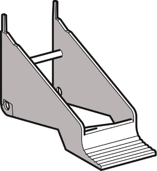 Schneider Electric - Plastic Hold Down Relay Clip - For Use With RUZ Relay Socket - USA Tool & Supply