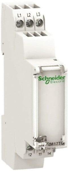 Schneider Electric - 208-480 VAC Control Relay - DIN Rail Mount - USA Tool & Supply