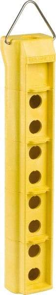 Square D - 8 Hole, 30mm Hole Diameter, Pushbutton Switch Enclosure - USA Tool & Supply