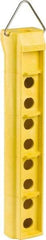 Square D - 8 Hole, 30mm Hole Diameter, Pushbutton Switch Enclosure - USA Tool & Supply