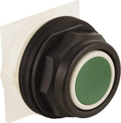 Schneider Electric - 30mm Mount Hole, Extended Straight, Pushbutton Switch Only - Green Pushbutton, Momentary (MO) - USA Tool & Supply