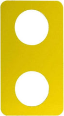 Square D - Legend Plate - TROLLEY: East-West - USA Tool & Supply