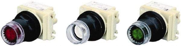 Schneider Electric - 30mm Mount Hole, Extended Straight, Pushbutton Switch Only - Momentary (MO) - USA Tool & Supply
