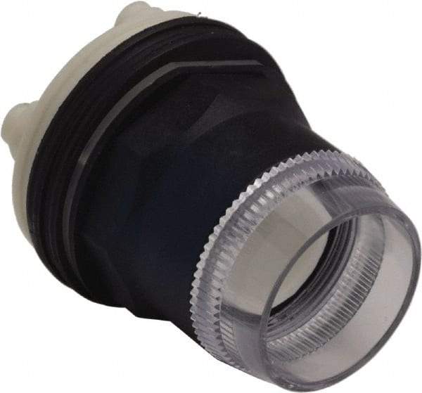 Schneider Electric - 30mm Mount Hole, Extended Straight, Pushbutton Switch - Round, Momentary (MO) - USA Tool & Supply