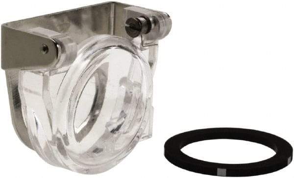 Schneider Electric - Pushbutton Switch Padlock Attachment - Round Button - USA Tool & Supply