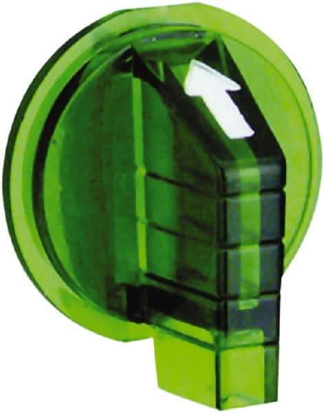 Schneider Electric - 30mm, Green, Selector Switch Operating Knob - For Use with Selector Switch - USA Tool & Supply
