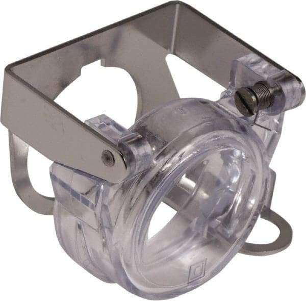 Schneider Electric - 30mm, Selector Switch Padlock Attachment - For Use with 9001K Selector Switches and Harmony 9001K/SK/KX Pushbuttons - USA Tool & Supply