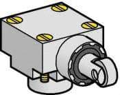 Telemecanique Sensors - 3.7 Inch Long, Limit Switch Head - Steel Roller, For Use with ZCK Limit Switches - USA Tool & Supply