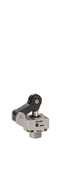 Telemecanique Sensors - 3.7 Inch Long, Limit Switch Head - Thermoplastic Roller, For Use with ZCK Limit Switches - USA Tool & Supply