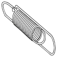 Telemecanique Sensors - 7.2 Inch Long, Limit Switch End Spring - For Use with XY2CE - USA Tool & Supply