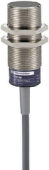 Telemecanique Sensors - NC, 10mm Detection, Cylinder, Capacitive Proximity Sensor - IP67, 24 to 240 VAC, M30x1.5 Thread, 70mm Long - USA Tool & Supply
