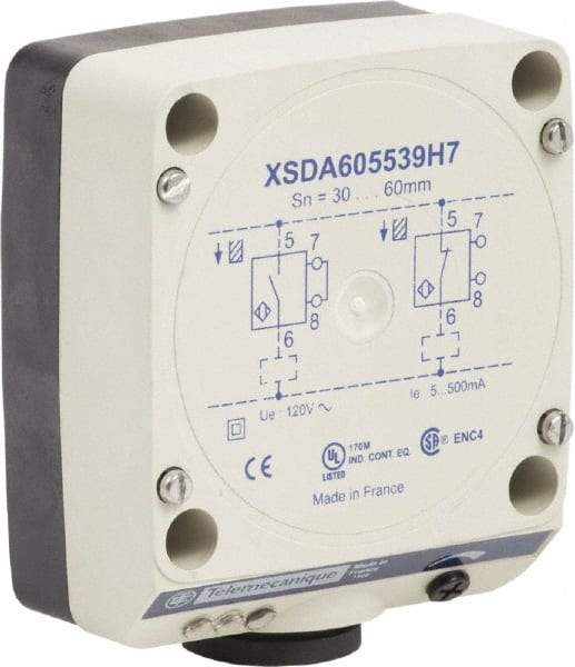 Telemecanique Sensors - Inductive Proximity Sensor - 132 VAC - USA Tool & Supply
