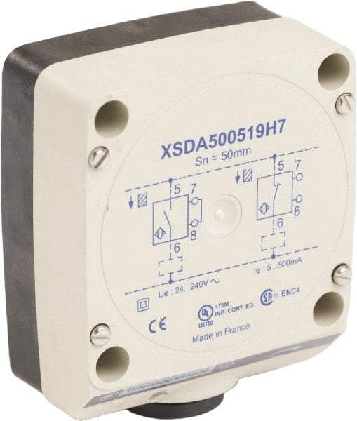 Telemecanique Sensors - Inductive Proximity Sensor - 264 VAC, 264 VAC, 264 VAC - USA Tool & Supply