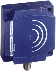 Telemecanique Sensors - PNP, NC, 40 to 60mm Detection, Flat, Inductive Proximity Sensor - 3 Wires, IP67, 12 to 24 VDC, 80mm Wide - USA Tool & Supply