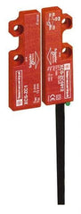 Telemecanique Sensors - 2NC Configuration, 24 VDC, 100 Amp, Plastic Noncontact Safety Limit Switch - 5m Cable Length, 16mm Wide x 7mm Deep x 51mm High, IP66, IP67 Ingress Rating - USA Tool & Supply