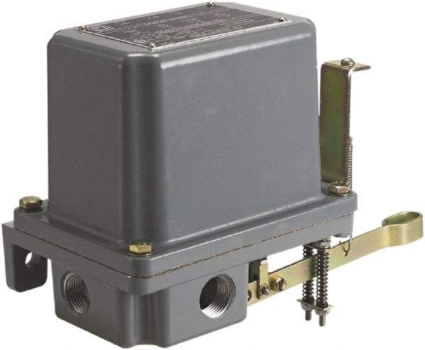 Square D - 7 and 9 NEMA Rated, DPST-DB, Float Switch Pressure and Level Switch - 575 VAC, Line-Load-Load-Line Terminal - USA Tool & Supply