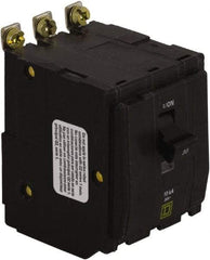 Square D - 25 Amp, 240 VAC, 3 Pole, Bolt On Miniature Circuit Breaker - 14-8 AWG - USA Tool & Supply