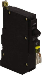 Square D - 20 Amp, 120 VAC, 1 Pole, Bolt On Residual Current Circuit Breaker with Overcurrent Protection - 12-8, 14-8 AWG - USA Tool & Supply