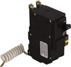 Square D - 50 Amp, 240 VAC, 2 Pole, Bolt On Residual Current Circuit Breaker with Overcurrent Protection - 12-4, 14-6 AWG - USA Tool & Supply