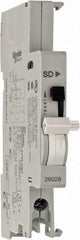 Schneider Electric - Circuit Breaker Alarm Switch - 12-125 VDC, 12-277 VAC Control Voltage, Use with C120 Protective Devices, C60 Protective Devices, N40 Protective Devices - USA Tool & Supply