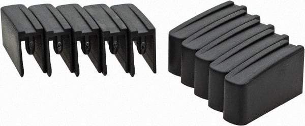 Schneider Electric - Circuit Breaker End Cap - Use with C60 Comb Busbars - USA Tool & Supply