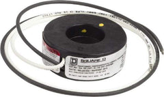 Square D - 60 Amp AC Input, 5 Amp AC Output, Panel Meter Current Transformer - Flying Lead Terminal, For Use with AC Ammeter - USA Tool & Supply