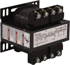 Square D - 75 VA, Top Mount Fuse Block Control Transformer - 50/60 Hz, 3.34 Inch Deep x 2.89 Inch High - USA Tool & Supply